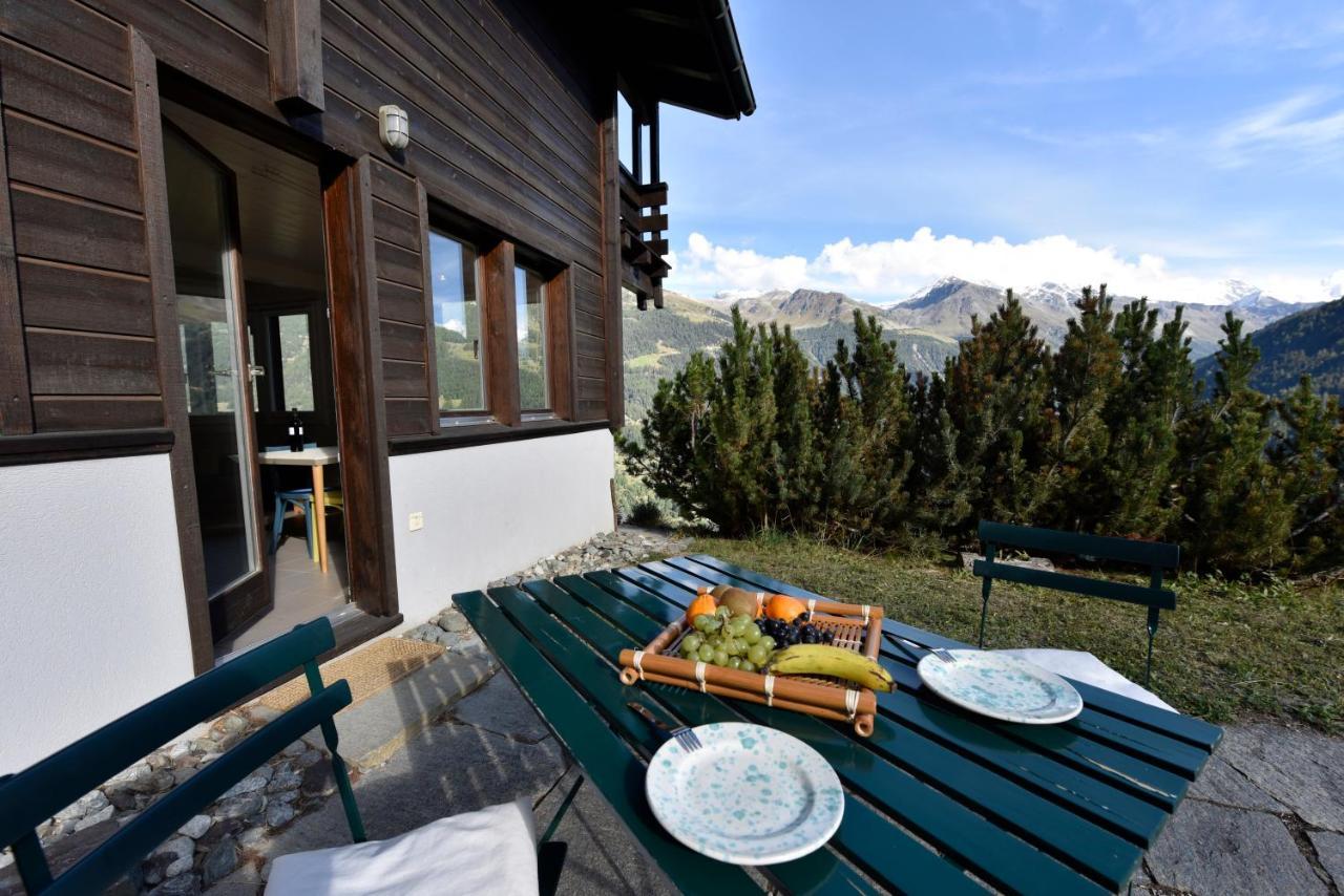 Chalet Mousseron Villa Grimentz Eksteriør bilde