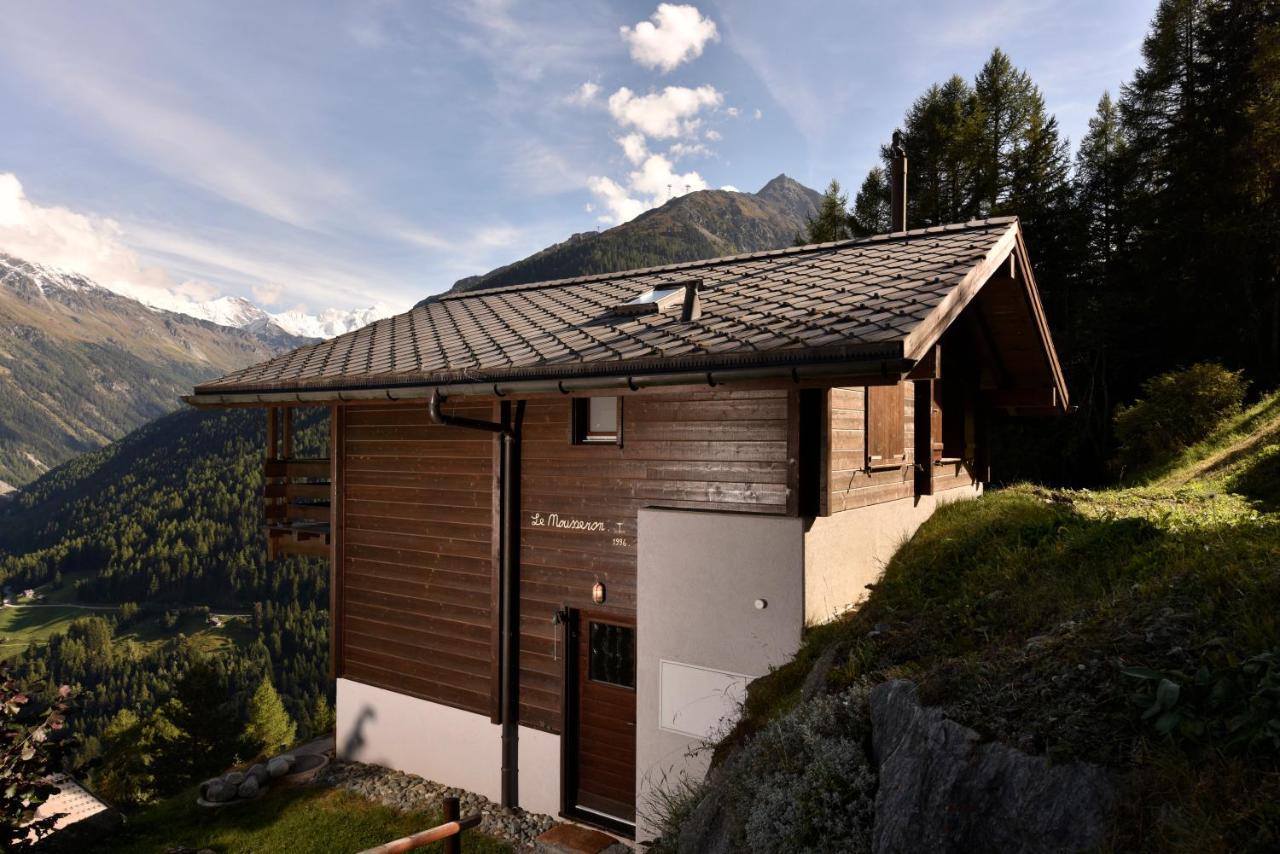 Chalet Mousseron Villa Grimentz Eksteriør bilde